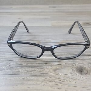 Coach HC6065 5261 Black Military Sig C‎ Womens Eyeglasses 51-17 135 FRAMES ONLY